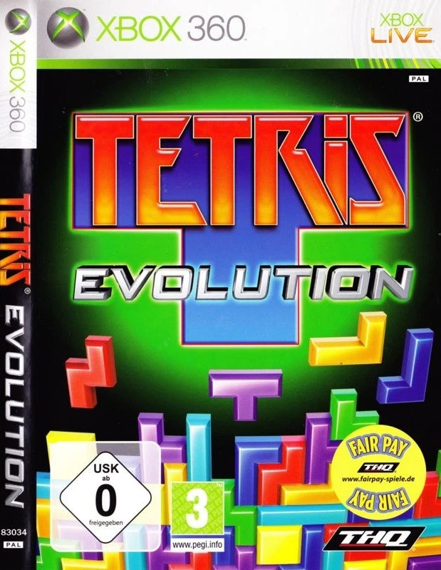 Tetris Evolution - Microsoft Xbox 360 Strategy Puzzle Video Game - Image 1 of 1