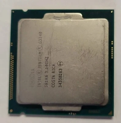 Intel Pentium G3240 3.10GHz 3MB L3 Cache Socket LGA1150 CPU Processor SR1K6 USA - Image 1 of 4
