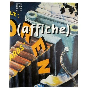 Affiche International Poster Magazine No. 3/4 1992 Netherlands Graphic Design - Picture 1 of 5