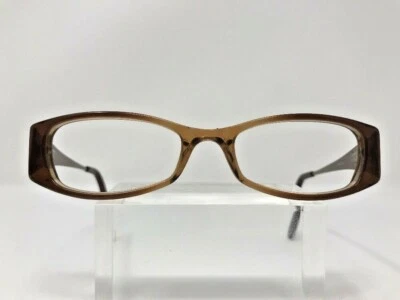Monturas Norma Kamali 7528 Anteojos 49-17-135 Marrón Estampado Cebra IH47 Foto 1 de 4