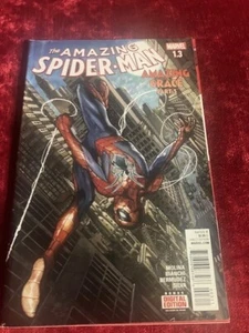 AMAZING SPIDER-MAN ISSUE 1.3 - FIRST 1st PRINT - AMAZING GRACE MARVEL 2016 - Foto 1 di 1