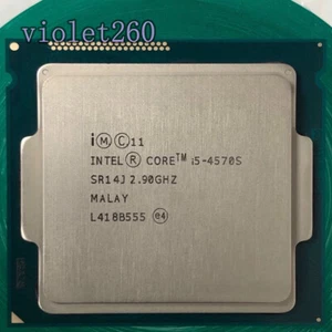 4Th Gen Intel Core i5-4570S LGA 1150 CPU Processor 2.9Ghz Quad Core 6MB 65W - Picture 1 of 1