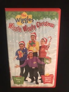 The Wiggles Wiggly Wiggly Christmas VHS Tape, 2000  - Picture 1 of 4