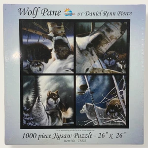 Jigsaw Puzzle - 1000 Piece "WOLF PANE" by Daniel Renn Pierce - SunsOut Brand - Picture 1 of 5