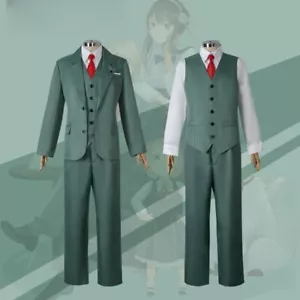 Spy X Family Loid Forger Cosplay Kostüm hellgrüner Anzug Outfit Halloween Anime - Bild 1 von 17