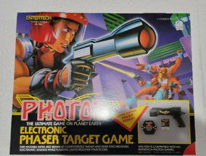 Photon - Phaser Target Game - Entertech - 1986 - Mint - New Old Stock BOX!