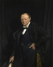 Sir William Orpen Winston Churchill Canvas Print 16 x 20  #4835