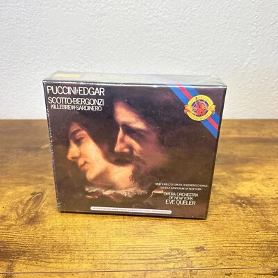 Puccini: Edgar Opera Scotto Bergonzi CBS Records, CD Set, Brand New, Sealed - Image 1 of 4