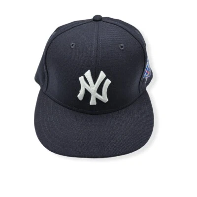New Era New York Yankees 59Fifty 1998 Serie Mundial Lana Azul Marino Sombrero Ajustado Foto 1 de 4