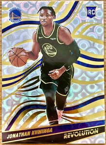 Jonathan Kuminga RC 2021/22 Panini Revolution GROOVE #108 Rookie GSW Parallel SP - Bild 1 von 2