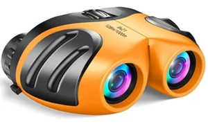 Let’s Go Fernglas für Kinder, kompaktes stoßfestes Fernglas orange - Bild 1 von 3