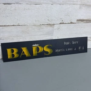 BAPS Halle Berry, Martin Landau 2.5"x12" Movie Theater Light Box Banner - Picture 1 of 1