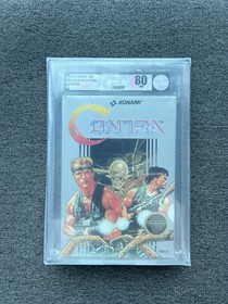 Contra - NES - [Rev-A, Round SOQ] - SEALED [H-seam] - VGA 80 NM