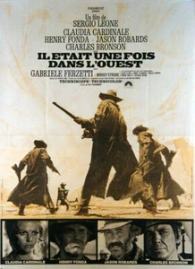affiche du film IL ETAIT UNE FOIS DANS L'OUEST 120x160 cm ressortie - Picture 1 of 1
