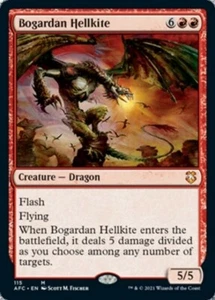MTG - BOGARDAN HELLKITE - Forgotten Realms Commander (M) - Picture 1 of 1