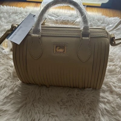 Bolso Dooney & Bourke Abby con flecos crema Foto 1 de 4
