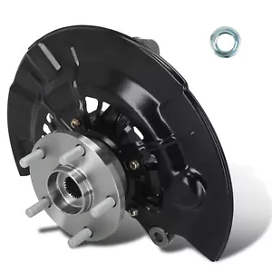 Front Left Steering Knuckle + Wheel Hub Bearing For Toyota Camry 2015-2017 2.5L - Foto 1 di 12