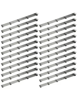 Caja de 24 vías de tren calibre O recto de 30" - Tubular de acero de alta resistencia - NUEVO Foto 1 de 3