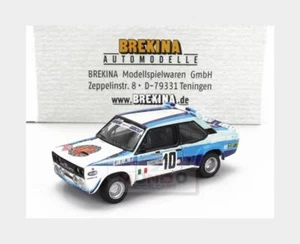 1:87 BREKINA PLAST Fiat 131 Abarth #10 Winner Rally Montecarlo 1980 BRE22654 Mod - Picture 1 of 2