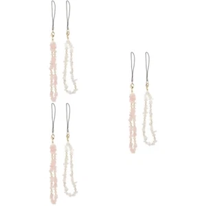  3 Pieces Chaîne De Téléphonie Mobile Dames Décor Téléphone Perlé - Zdjęcie 1 z 12