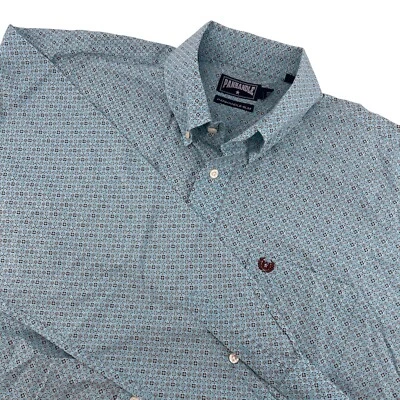 Camisa Panhandle Calce Ajustado Abotonada Manga Larga Estampada XL Foto 1 de 4