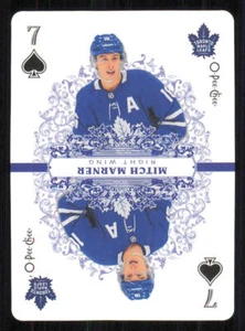 2022-23 O-Pee-Chee Playing Cards #7SPADES Mitch Marner - Picture 1 of 2