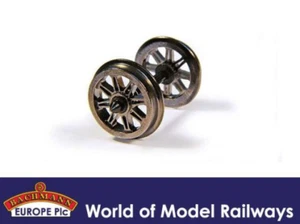 Bachmann 36-028 Metall geteilte Speichenwagenräder x10 Spurweite OO - Bild 1 von 1