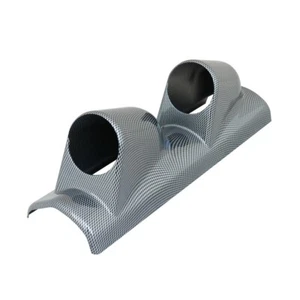 Simoni Racing Portastrumenti verticale 2 fori carbon look - Foto 1 di 1
