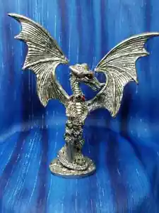 Drachenkette rote Kristalle Zinn Figur Fellowship Foundry USA limitiert - Bild 1 von 12