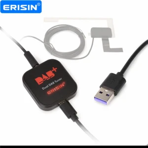 Radio digitale DAB+ doppio sintonizzatore DAB MCX antenna amplificata per radio Android 8.0+ - Foto 1 di 14