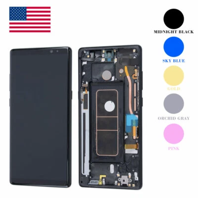 For Samsung Galaxy Note 8 OLED LCD Display Touch Screen Digitizer Fix Assembly - Image 1 of 4
