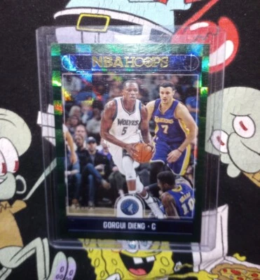2017-18 Panini NBA Hoops Green /99 Gorgui Dieng #222 - Image 1 of 3