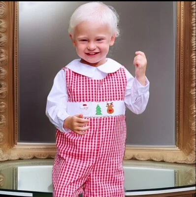 Guinga de Navidad Jon Jon Southern Sunshine 9 meses nueva con etiquetas para niños Foto 1 de 4