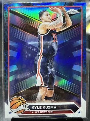 2024 Topps Chrome #139 Kyle Kuzma Blue Basketball - Image 1 of 2