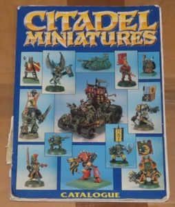 Citadel Miniatures 1991 Blue Catalogue Warhammer Games Workshop WH40K Nostalgia - Picture 1 of 9