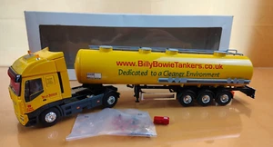 Eligor 113042 1:43 Scale Iveco Stralis Citerne Billy Bowie Tanker - Boxed - Imagen 1 de 16