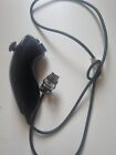 NINTENDO WII OFFICIAL GENUINE NUNCHUCK WIRED CONTROLLER Black Nunchuk Control
