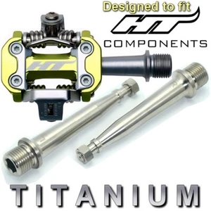 HT Components LEOPARD M2: 2 Pedalachsen aus TITAN - 43% leichter - 4 Farben! - Picture 1 of 9