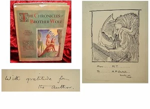 I.M. TRUMAN -St. Francis of Assissi - INSCRIBED by Author - 1/1 & ORIG D/J  1939 - Picture 1 of 12