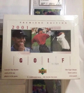ONE 2001 UPPER DECK RARE RED RETAIL PREMIERE EDITION BOX 24 PACK FACTORY SEALED - Picture 1 of 4