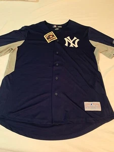 Genuine Merchandice New York Yankees Navy Collection Jersey Mens Nwt Size XL - Picture 1 of 10