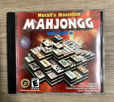 Mahjongg Volume 2 Windows PC Game Computer Windows 98 / Me / XP  In Case - Image 1 of 4