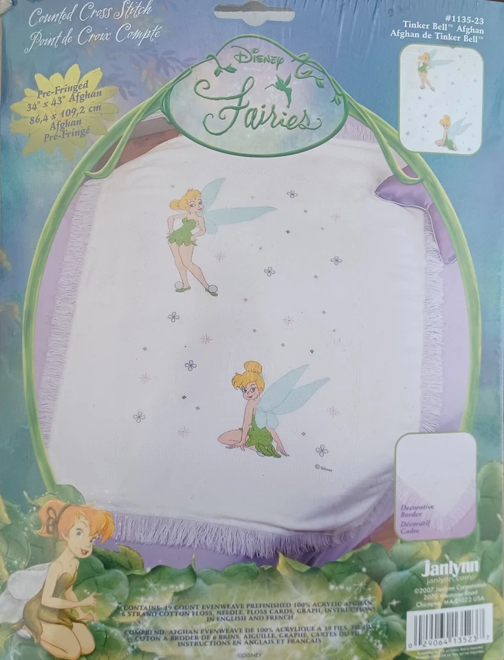 Janlynn Kit Punto de Cruz Contado-Campana Bebé Afgano Foto 1 de 1