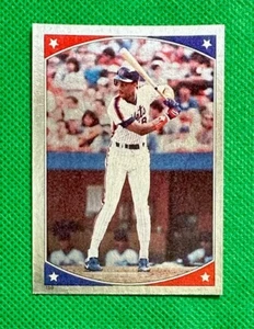1987 Topps Stickers #159 Darryl Strawberry New York Mets FOIL NMMT - Picture 1 of 2