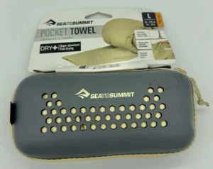 Sea To Summit Pocket Towel Size Large Beige 24" X 48" Brand New - Picture 1 of 3