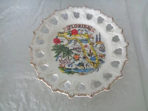 Florida - Lugares de vacaciones/ciudades - Recuerdos - Plato coleccionable/decorativo - Imagen 1 de 2