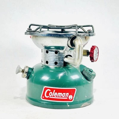 Vintage US Coleman Model 502 Single Burner Stove 10/1973 - Image 1 of 4