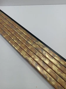 FASADE Backsplash Edge J-trim Trim Molding 18" CRACKED COPPER (5 Pc X 18") - Picture 1 of 7