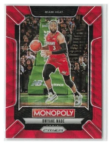 Dwyane Wade 2024-25 Panini Prizm Monopoly Legends Red #LEG10-HEAT - Picture 1 of 2