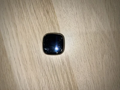 Fitbit Versa 2 - Health & Fitness Smart Watch Graphite Body / Gold Band FB507 - Image 1 of 4